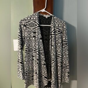 American Eagle Aztec print cardigan